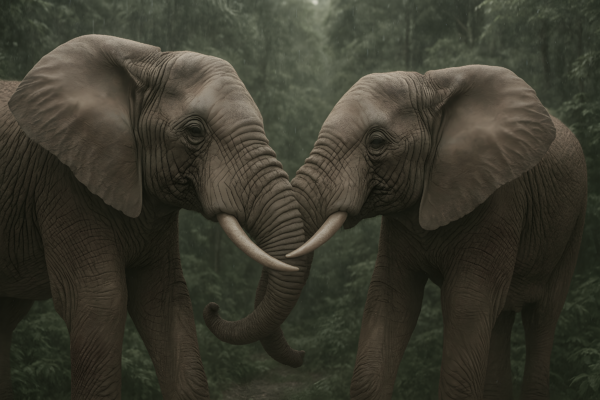 Two Elephants