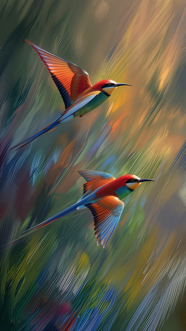 Abstract Panting
